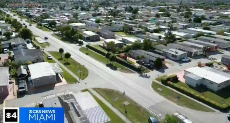 At least 900 families at a mobile park home are facing eviction just days after the New Year