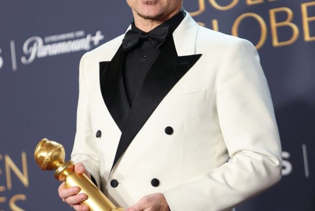 Colin Farrell scooped his third Golden Globe award