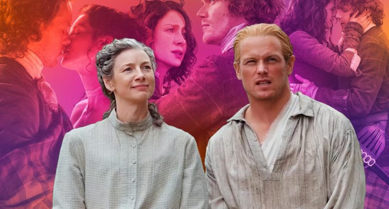 ‘Outlander’ Stars Sam Heughan and Caitriona Balfe Reveal Their Favorite Jamie/Claire Kiss Ever: “I Feel There’s a Bite in There Somewhere”