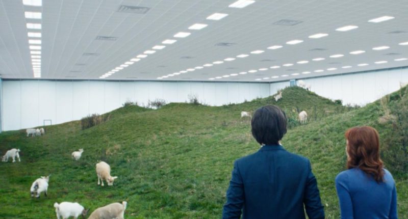 ‘Severance’ Star Adam Scott Recalls His “Challenging” Goat Co-Stars: “All They’re Interested In Is Eating Your Shoelaces And Your Pants”