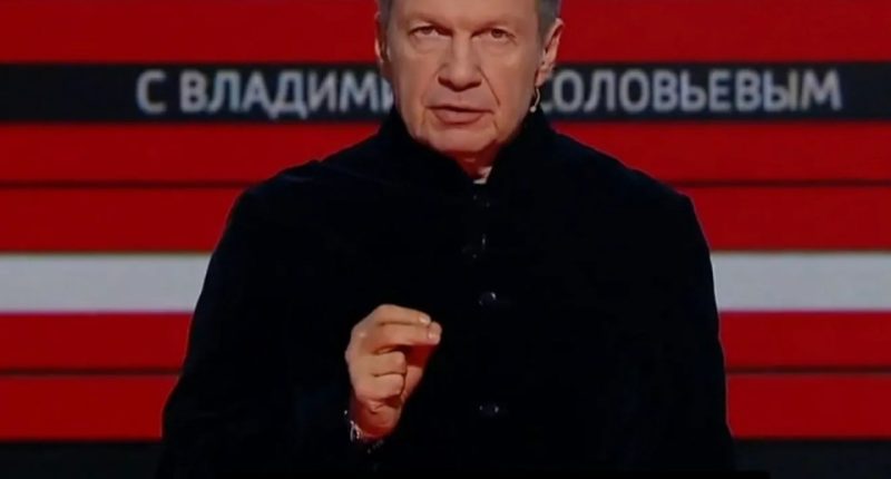 Vladimir Solovyov on Russian television threatening British mothers.