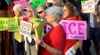 'Destroying public education': Sarasota activists protest idea of closing Department of Ed