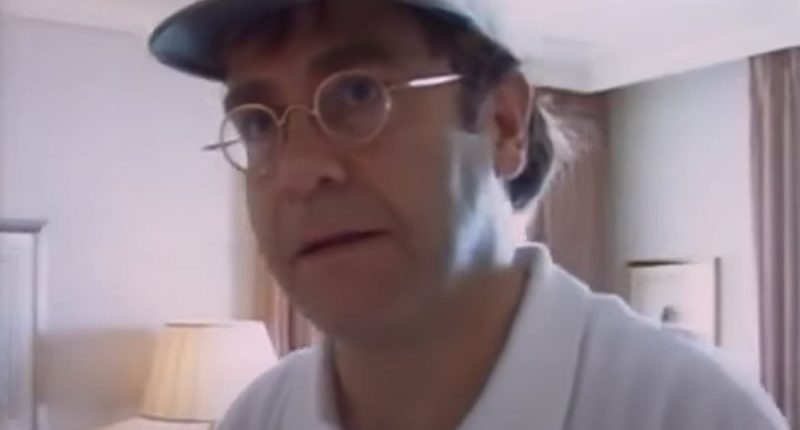 A look at Elton John's foul-mouthed tantrums after on-camera meltdown