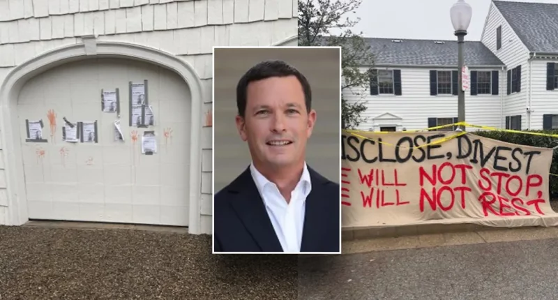 Anti-Israel protesters swarm and vandalize home of Jewish media super agent, UC regent