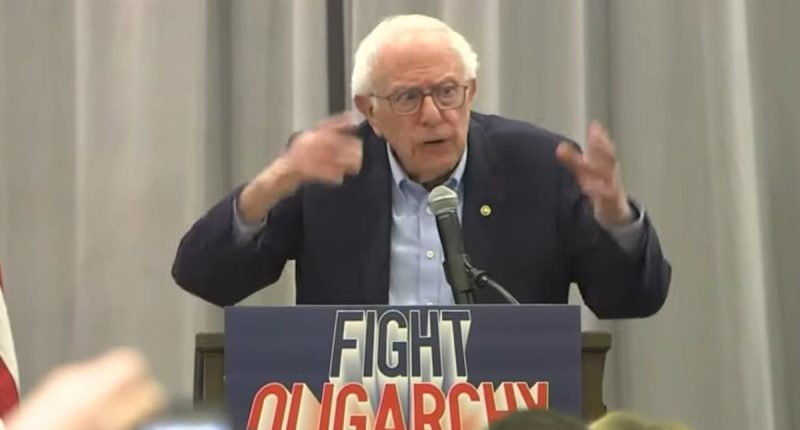 Bernie Sanders kicks off 'fighting oligarchy' tour with dire warning