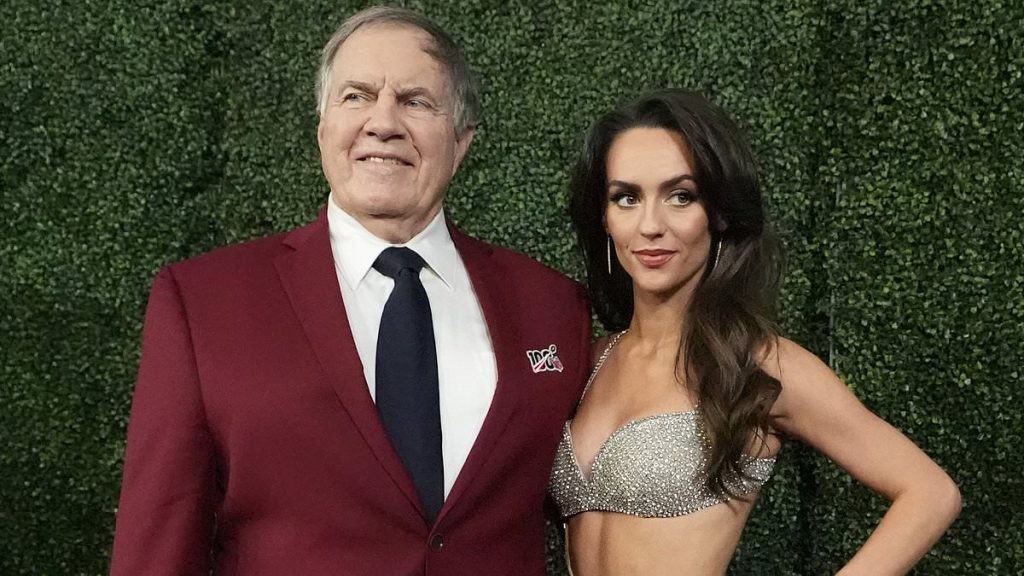 Bill Belichick's girlfriend Jordon Hudson goes risque at NFL Honors