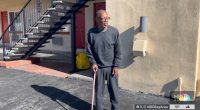 Blind man evicted from his home despite paying rent on time.