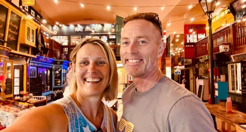 Craig and Lindsay Foreman, a British couple detained in Iran.