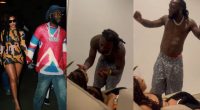 Burna Boy Joyfully Sings To Chloe Bailey, Dances & Kisses Her After Several PDA Videos -