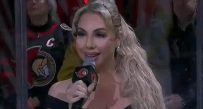 Canadian hockey fans boo US national anthem after Donald Trump tariffs