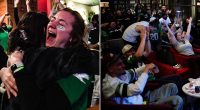 Chaos in Philadelphia as revelers climb cars, multiple people injured