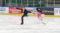 Child ice skating couple's final performance before DC plane crash