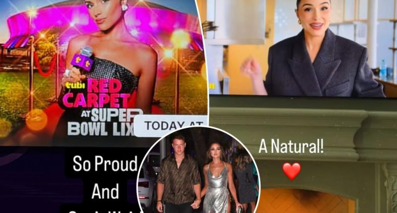 Christian McCaffrey supports wife Olivia Culpo at Super Bowl 2025 after 49ers' heartache