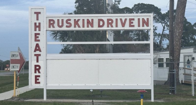 Community steps up to help Ruskin Drive-In after hurricane devastation