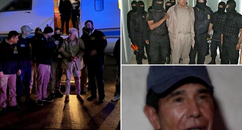 DEA's most wanted drug lord Rafael Caro Quintero arrives in NYC to face charges after Mexico hands him over to US