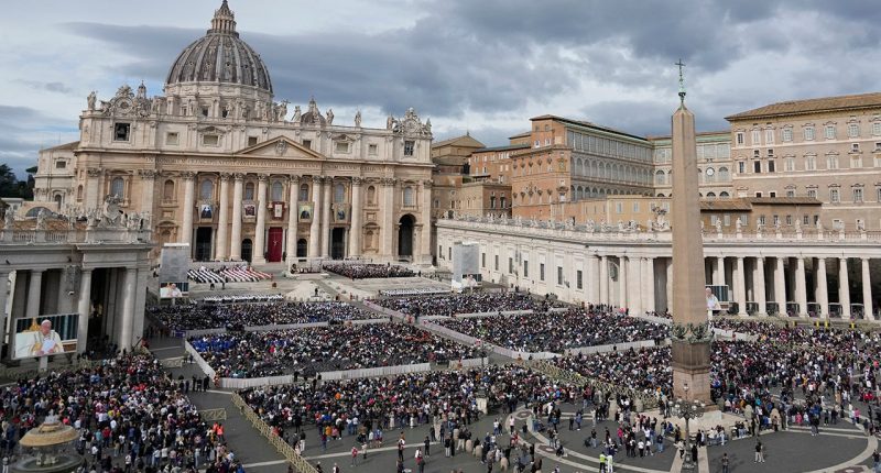Daily evening prayers for Pope Francis to be held in St. Peter's Square, Vatican says