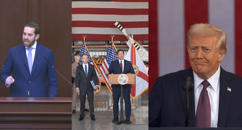 DeSantis threatens Veto amid heated showdown