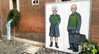 Defaced Holocaust mural finds new home in Rome's Shoah Museum