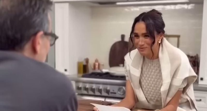 Did Meghan repost her trailer as a publicity stunt?
