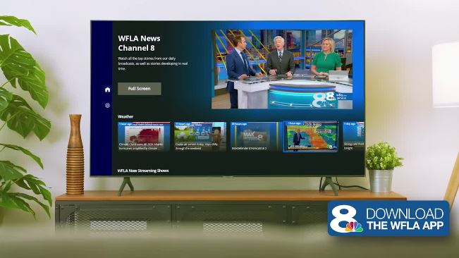 Download the new WFLA News Channel 8 CTV streaming app