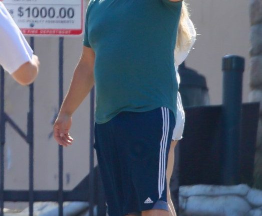 Edwin Castro, $2 billion Powerball winner, hiking with friends.