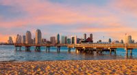 City Skyline Of San Diego, California