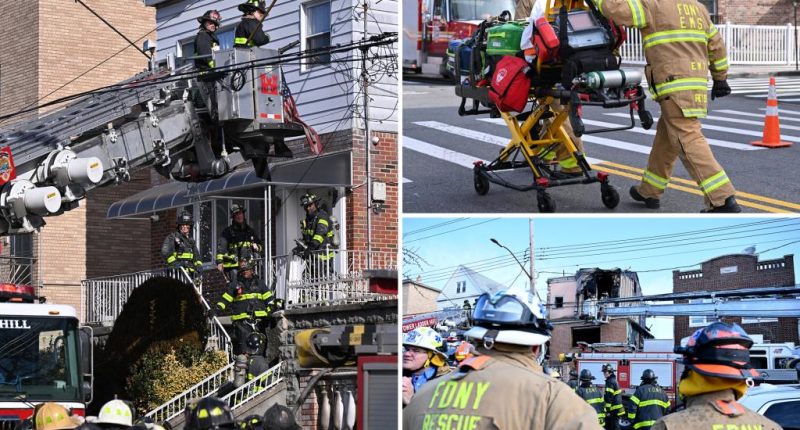 Fire kills squatter inside NYC home that has history of arson and unwelcome guests