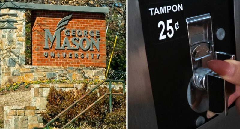 George Mason University students win lawsuit after criticizing proposal to add tampons in men's restroom
