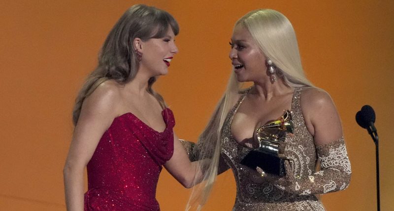 Grammys fans hail 'full circle' Taylor, Beyoncé and Kanye moment