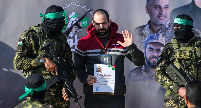 Hamas release three more Israeli hostages including father of two