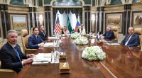 Meeting of US and Russian officials with Saudi Arabian officials in Riyadh.