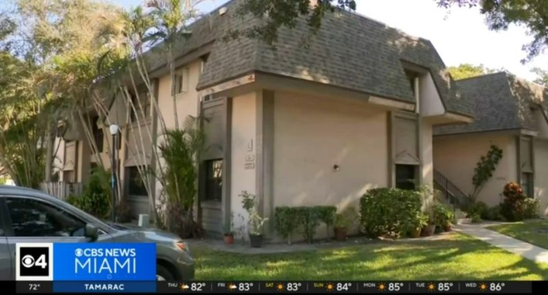Condo building in Tamarac, Florida.