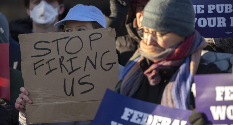 How many federal workers has DOGE laid off?