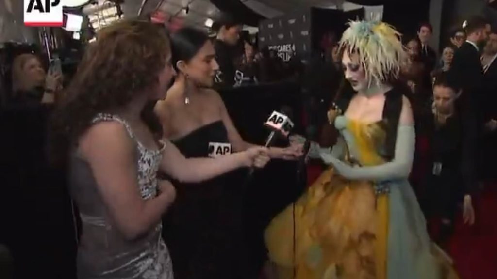 Humiliating moment A-list singer gets CUT OFF mid interview at Grammys
