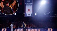 Illinois hangs Terrence Shannon Jr.'s jersey upside down during retirement ceremony