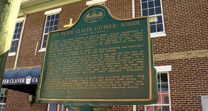 Influencer pushes to save Tampa's historic St. Peter Claver Catholic School