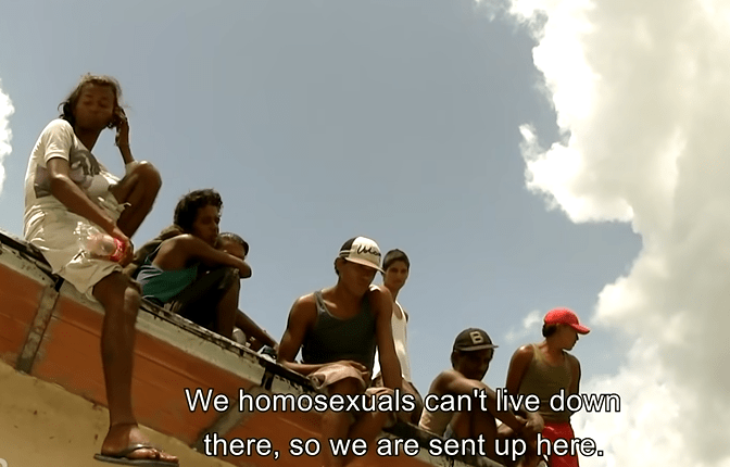 Gay prisoners are forced to live on cell block roofs deemed 'renegades'