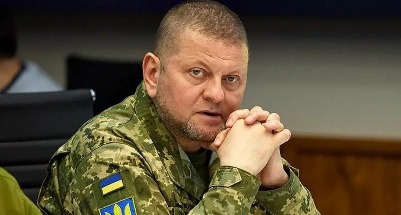 General Valeriy Zaluzhnyi in military uniform.