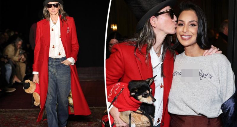 Jenna Lyons makes runway debut at Lingua Franca with support from 'RHONY' co-star Jessel Taank