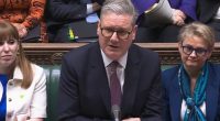 Sir Keir Starmer speaking at Prime Minister's Questions.