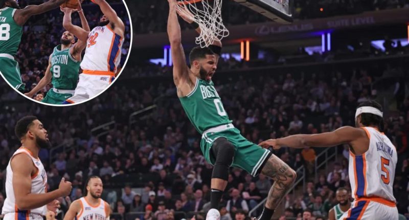 Knicks completely outclassed by Celtics again in another ugly beatdown