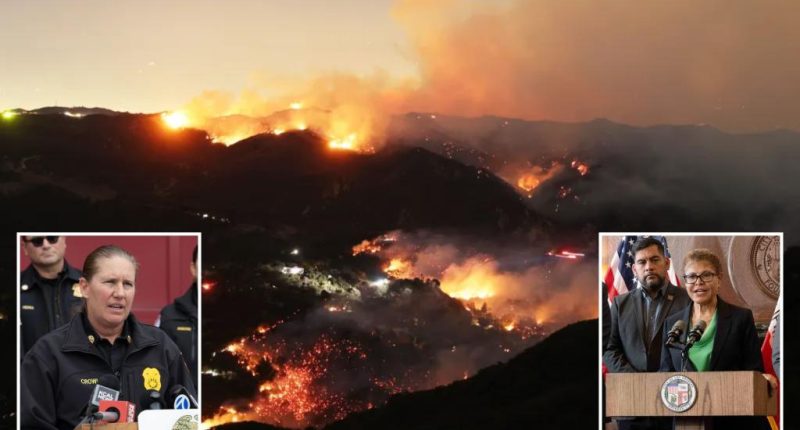 LA Fire Chief Kristin Crowley appeals Karen Bass firing after California wildfires