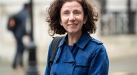 Anneliese Dodds, Minister for Women and Equalities, arriving for a Cabinet meeting.