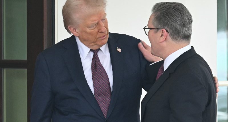 Lip reader reveals what Starmer and Trump said when mics were off