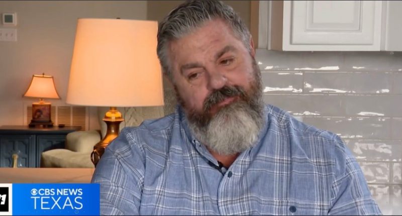 Man interviewed about HOA dispute.