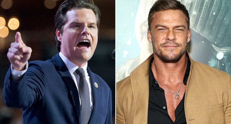 Matt Gaetz bites back at Hollywood star who revealed their bitter feud