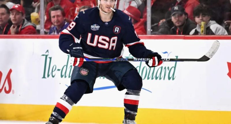 Matthew Tkachuk exits early with lower-body injury: USA coach