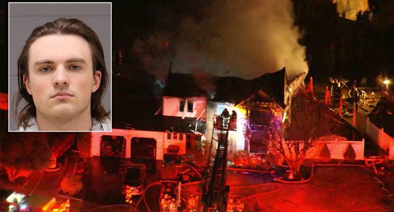 Michigan man drives over 700 miles, sets fire to home of man who communicated with his ex: officials