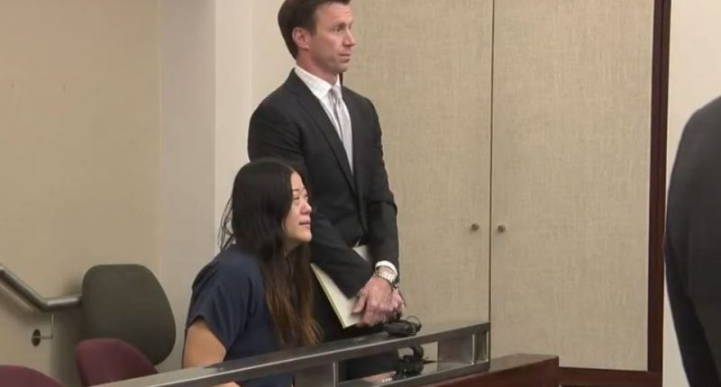 A former California Teacher of the Year crying in court.