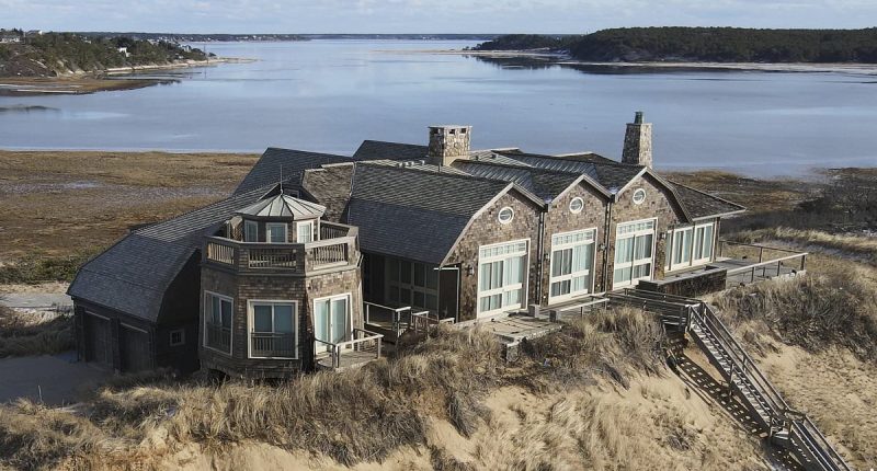 Multimillion dollar Cape Cod mansion inches from falling into the sea
